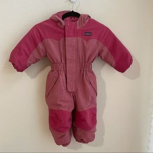 Patagonia Pink Baby Winter Snow Suit